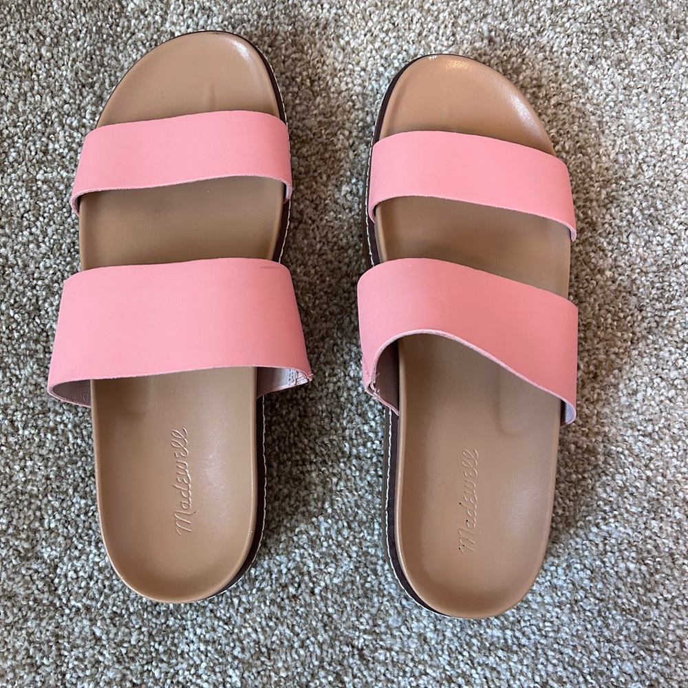 Madewell Double Strap Slide Sandals